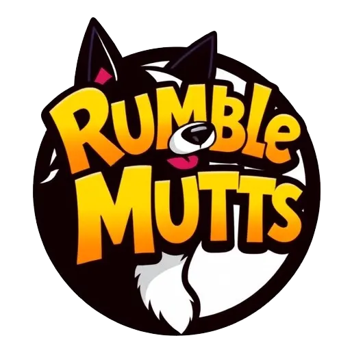 Rumble Mutts slot machine logo